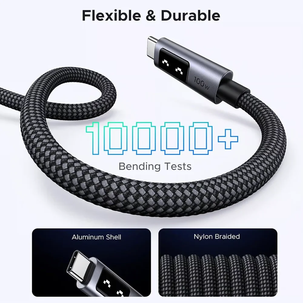 UGREEN 35513 Uno 100W USB-C Fast Charging Cable (3 Meters)