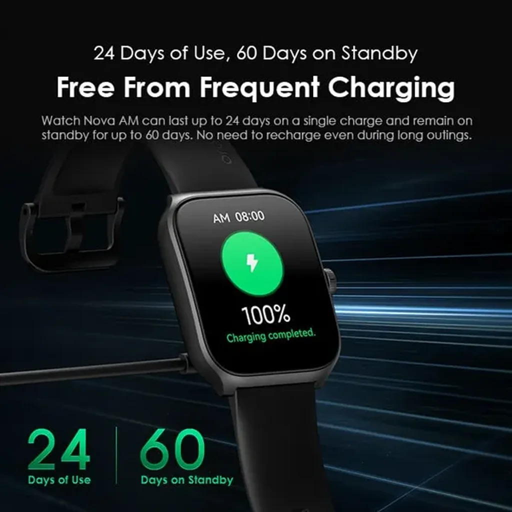 Oraimo Watch Nova AM 2.01-inch AMOLED Curved Cover Smart Watch