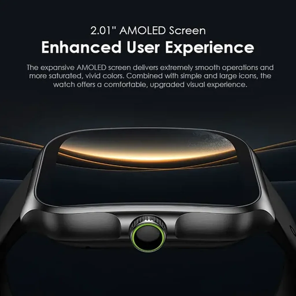 Oraimo Watch Nova AM 2.01-inch AMOLED Curved Cover Smart Watch