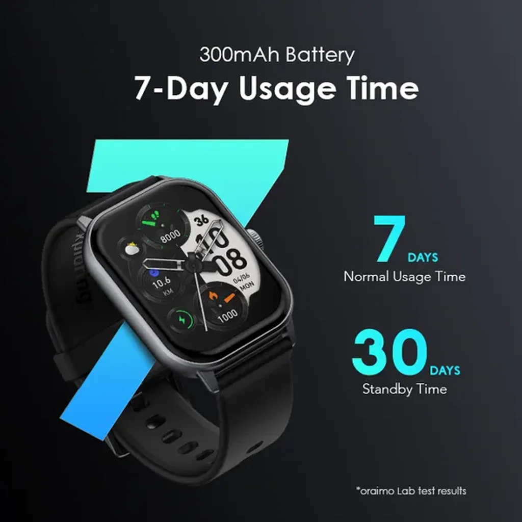 Oraimo Watch 5 2.01-inch HD Smart Watch