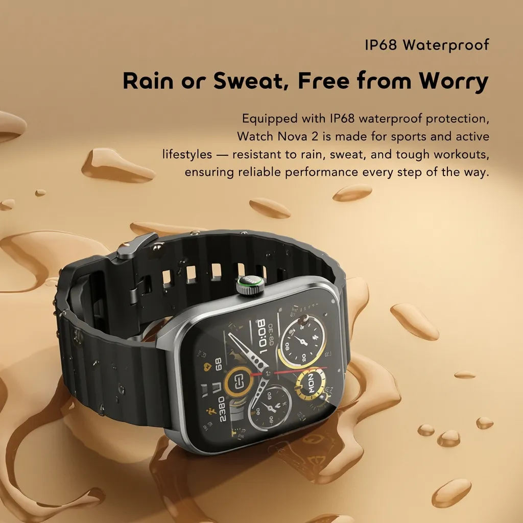 Oraimo Watch Nova 2 2.01-inch AMOLED IP68 Curved Smart Watch