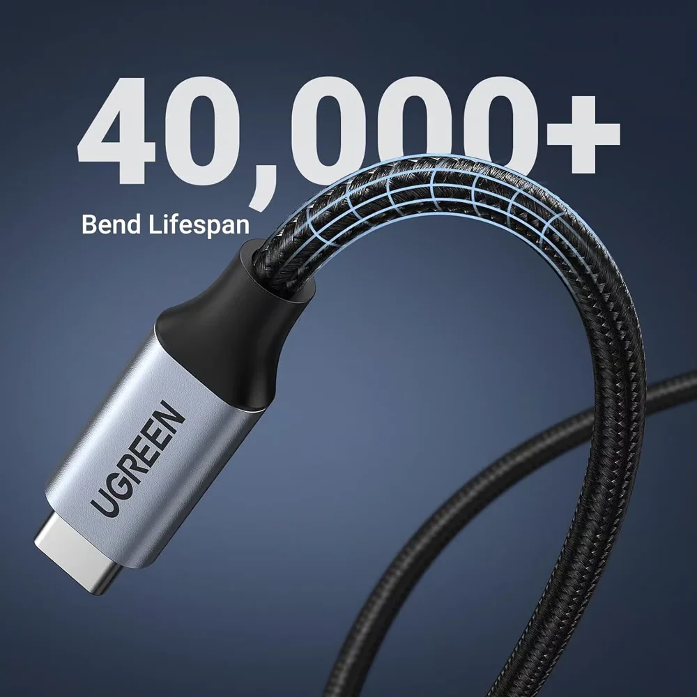 UGREEN 30205 USB-C to USB-C Female Extension Cable (1 Meter)
