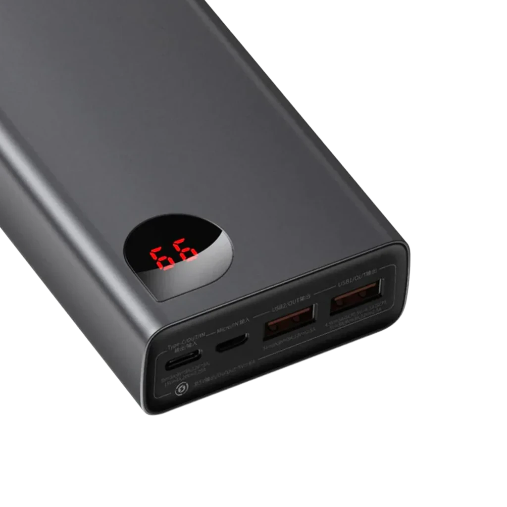 Baseus Adaman Metal Digital Display Quick Charge Power Bank 20000mAh 65W