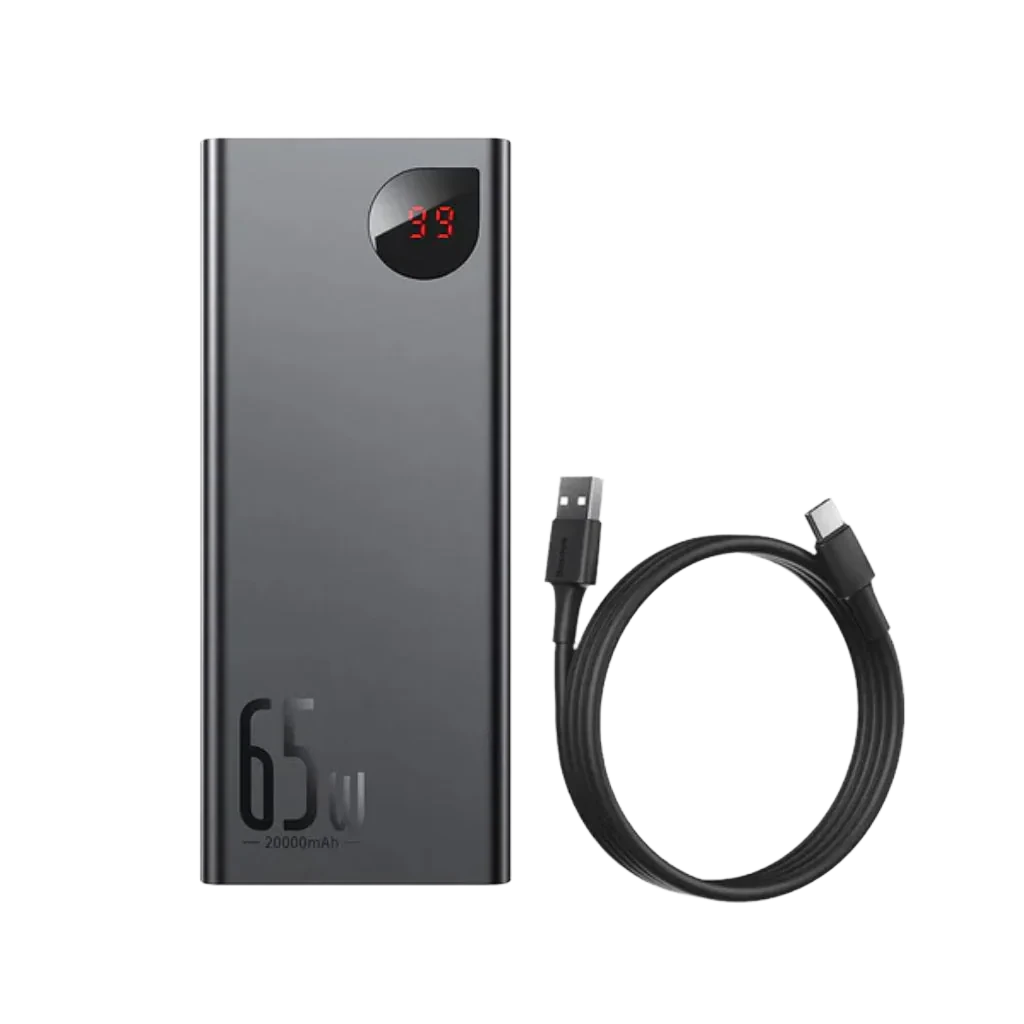 Baseus Adaman Metal Digital Display Quick Charge Power Bank 20000mAh 65W