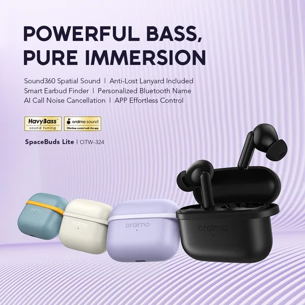 Oraimo SpaceBuds Lite Sound360 True Wireless Earbuds