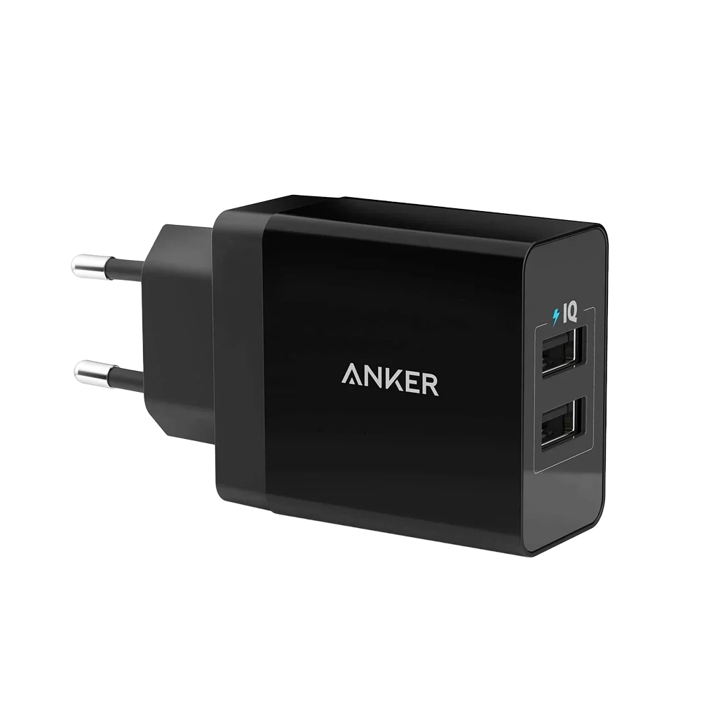Anker 24W 2-Port USB Wall Charger