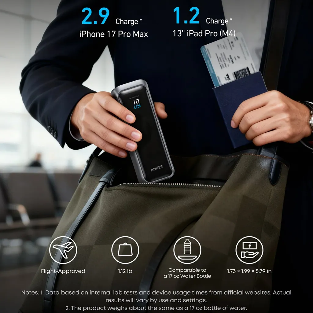 Anker Prime Power Bank (20K, 220W)