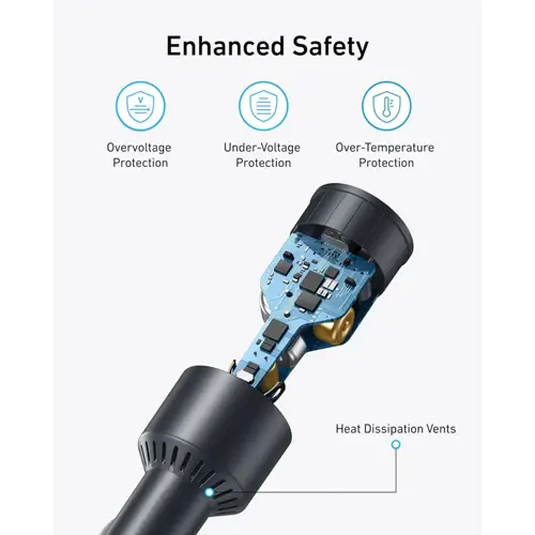 Anker Nano Car Charger 167.5W 3-Port