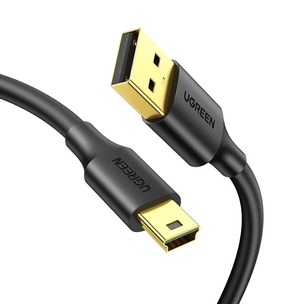 UGREEN 30472 USB 2.0 Male to Mini 5-Pin Cable (2 Meters)
