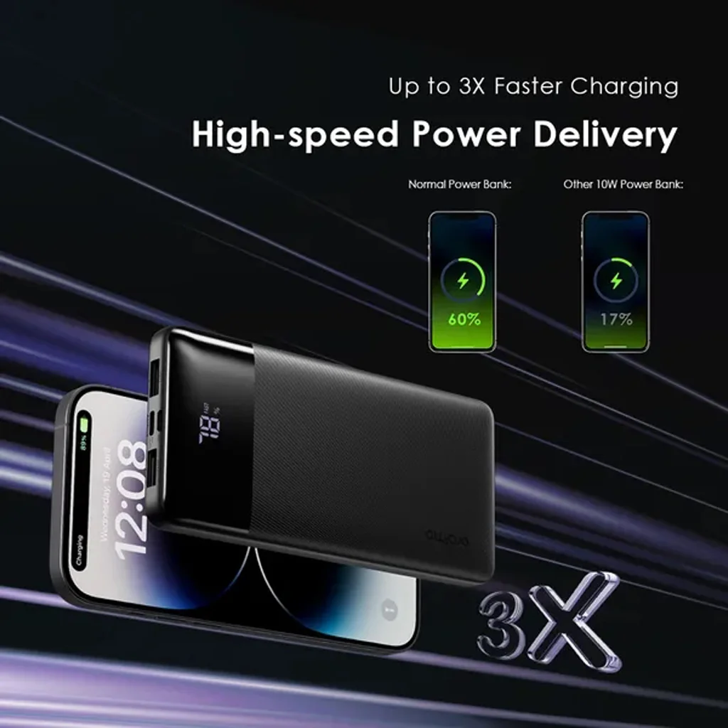 Oraimo Toast 22.5 Byte (10000mAh 22.5W)
