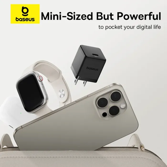 Baseus Palm 20W 1C Fast Charging Type-C Adapter
