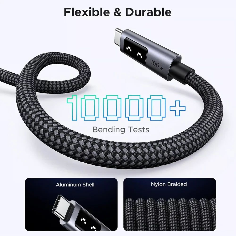 UGREEN 35513 Uno 100W USB-C Fast Charging Cable (3 Meters)