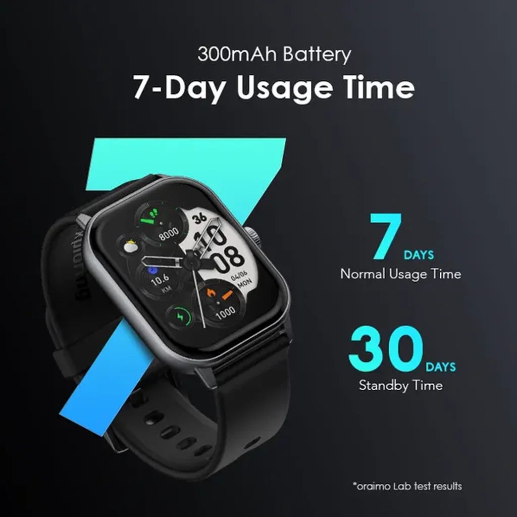 Oraimo Watch 5 2.01-inch HD Smart Watch