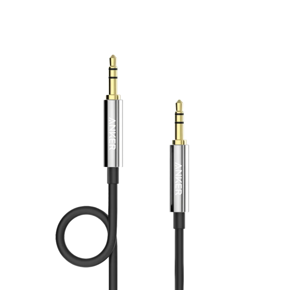 Anker 3.5 mm Male To Male Audio Cable Black