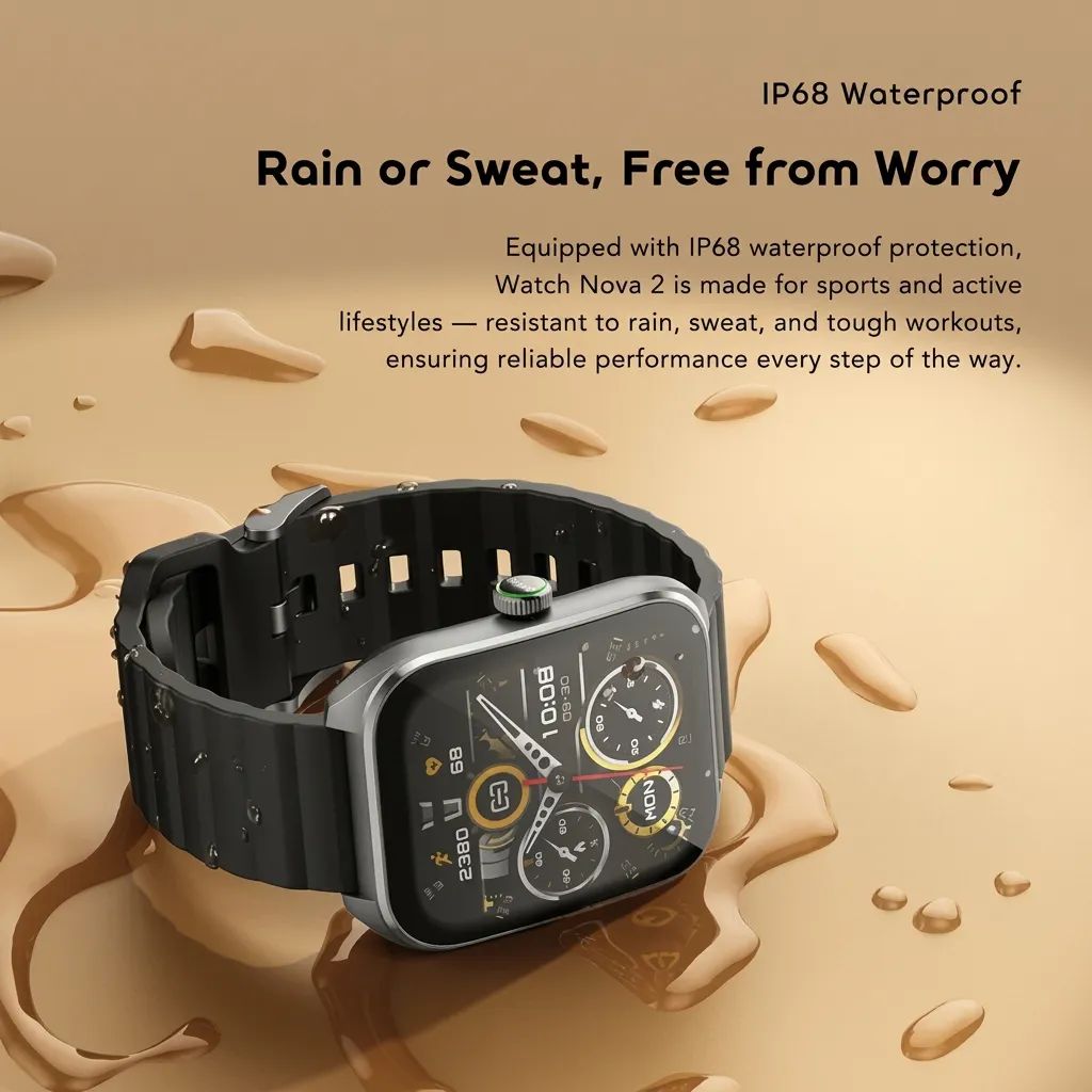 Oraimo Watch Nova 2 2.01-inch AMOLED IP68 Curved Smart Watch