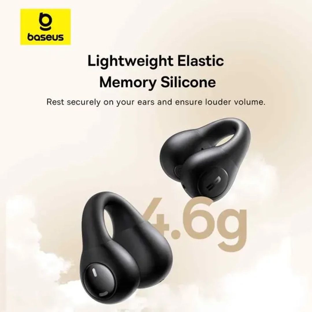 Baseus Bass 15 Clip Open-Ear TWS Earbuds