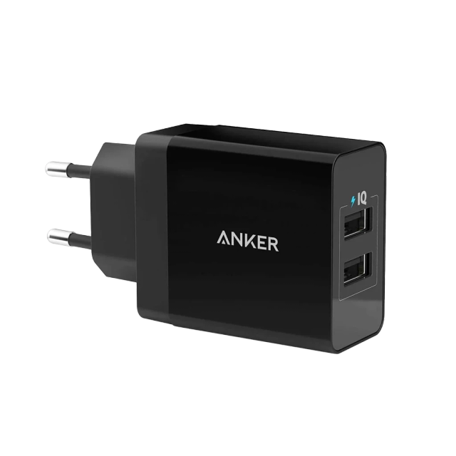 Anker 24W 2-Port USB Wall Charger