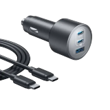Anker Nano Car Charger 167.5W 3-Port
