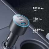 Anker Nano Car Charger 167.5W 3-Port