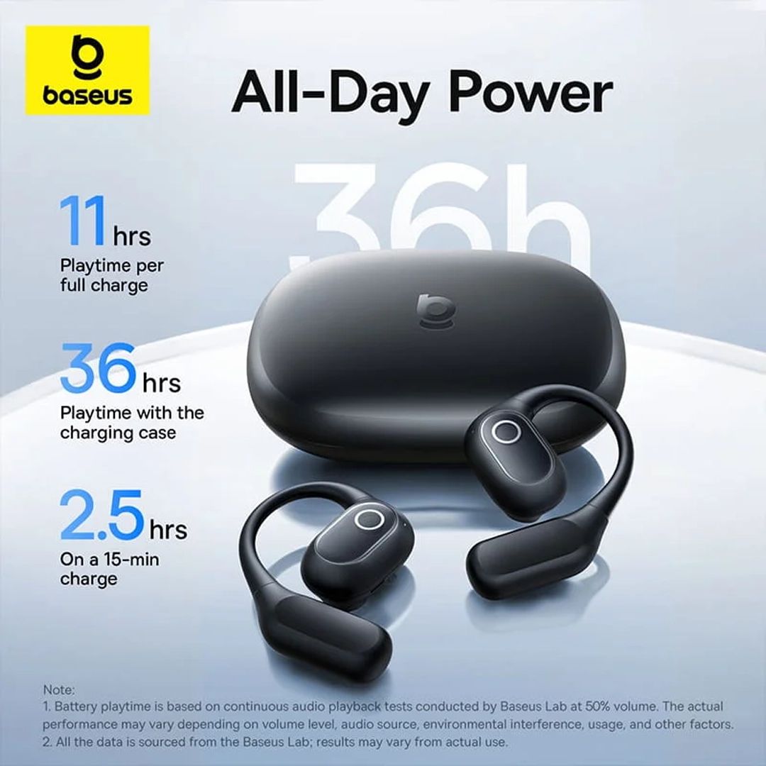 Baseus Eli 2i Fit Open-Ear True Wireless Earbuds