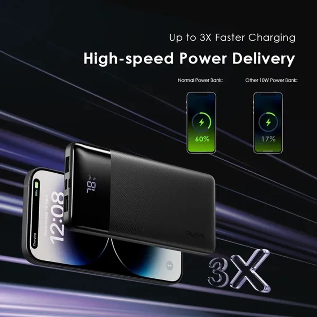 Oraimo Toast 22.5 Byte (10000mAh 22.5W)